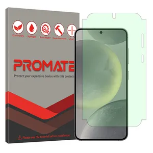 Promate Eye Care model Green light screen protector suitable for Samsung Galaxy S24 mobile phone
