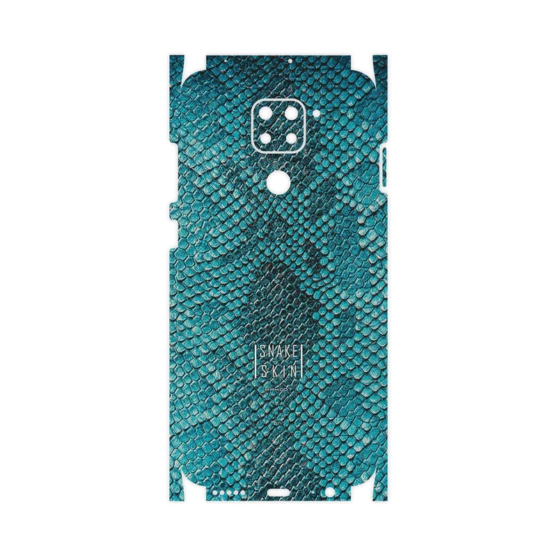برچسب پوششی ماهوت مدل Blue Snake Skin-FullSkin مناسب برای گوشی موبایل شیائومی Redmi Note 9