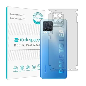 Rock space HyGEL model Transparent phone back protector suitable for Realme 8 Pro mobile phone
