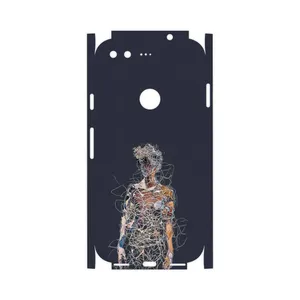 MAHOOT Strings Digital Art 1-FullSkin Cover Sticker for Google Pixel