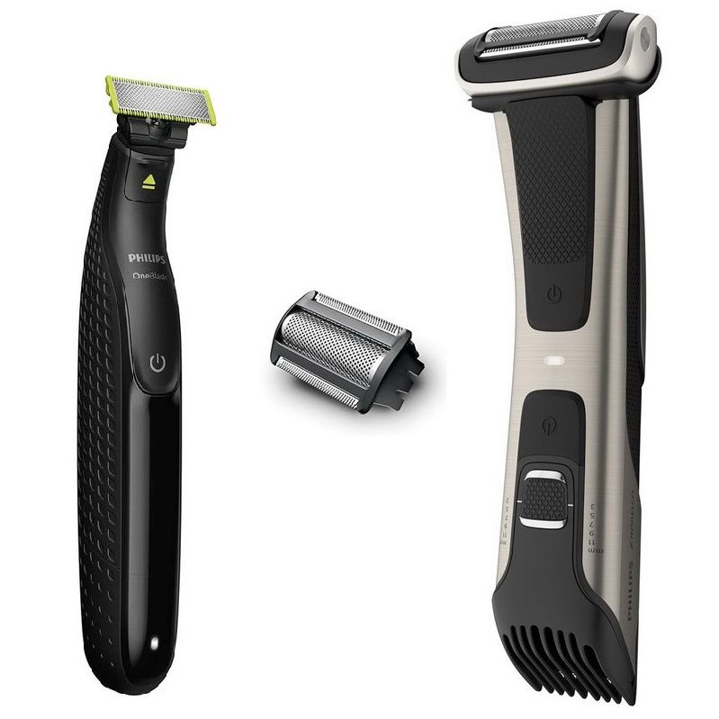 ماشین اصلاح موی بدن و صورت فیلیپس مدل BG7030/49 به همراه ماشین اصلاح وان بلید -  - 2