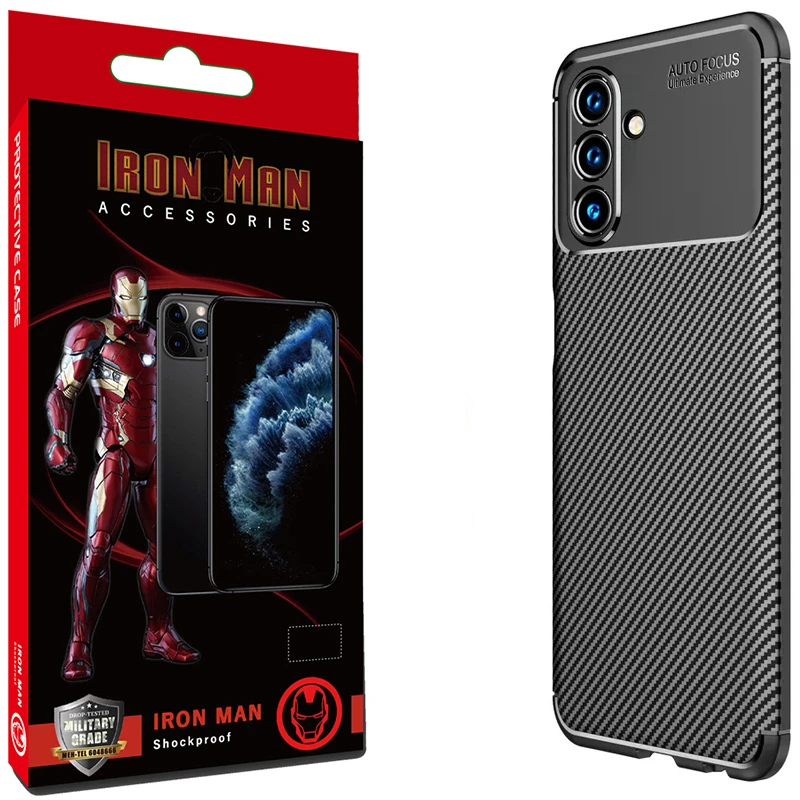 کاور آیرون من مدل AUTO FOCUS مناسب برای گوشی موبایل سامسونگ Galaxy A55 / A55 5G