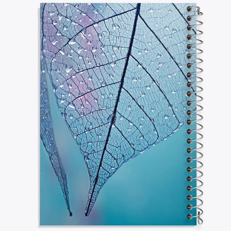 دفتر ژورنال نویسی 50 برگ خندالو مدل نقطه ای طرح برگ کد F1074