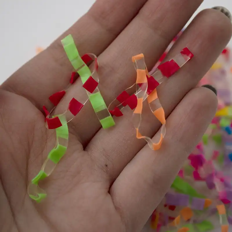 کش مو دخترانه مدل چهل گیس استوانه کد 04 بسته 200 عددی