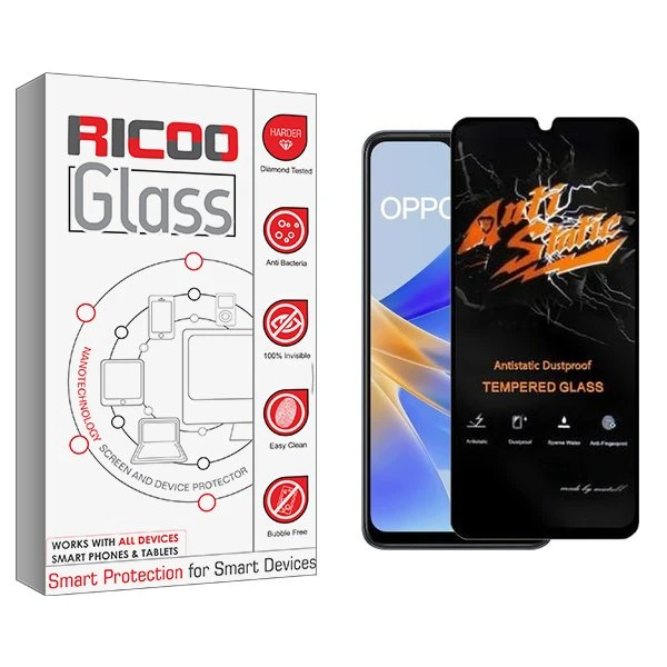 محافظ صفحه نمایش ریکو مدل RiC2 Antistatic مناسب برای گوشی موبایل اوپو A17k