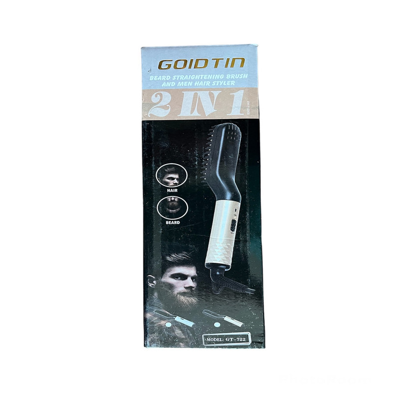 برس حرارتی ریش گلدتین مدل GT-722 برس حرارتی ریش گلدتین مدل GT-722