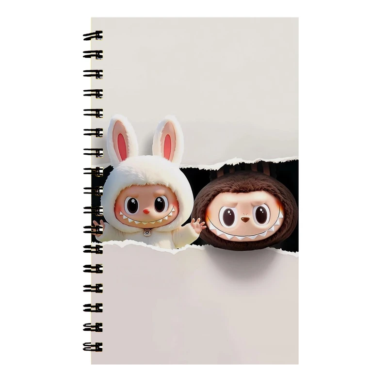 دفتر نت موسیقی 40 برگ طرح LABUBU کد 48