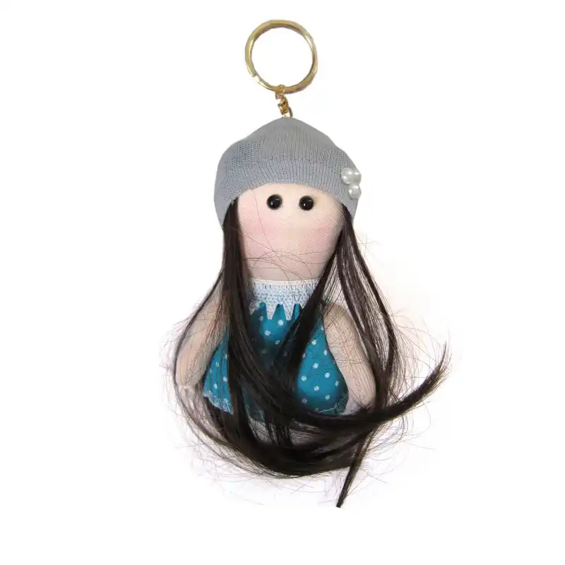 جاکلیدی دخترانه مدل عروسک روسی کد BLU105