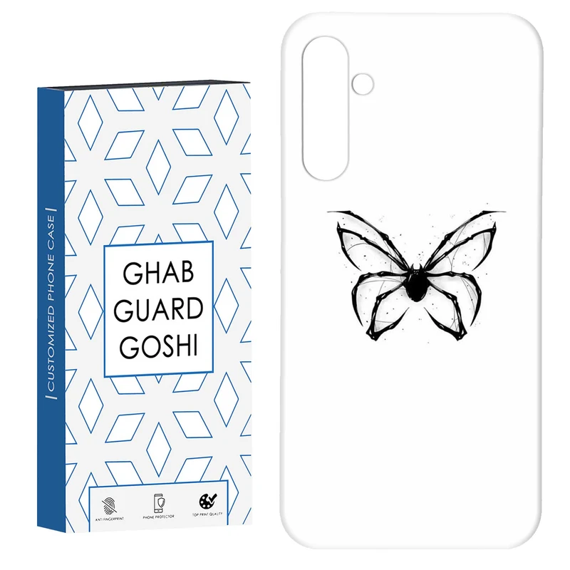 کاور قاب گارد گوشی طرح پروانه کد Dimo-823 مناسب برای گوشی موبایل سامسونگ Galaxy S23 Fe