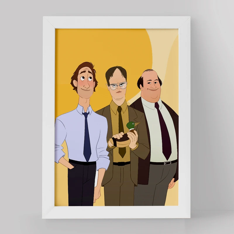 تابلو خندالو مدل سریال آفیس The Office کد 10223