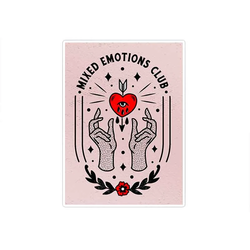 استیکر تزئینی موبایل و تبلت ماسا دیزاین مدل stkv050 طرح love