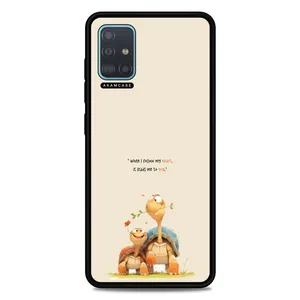 AKAM AMC-WSGA51-ANIMALS QOUTES-2 Cover For Samsung Galaxy A51
