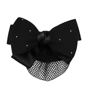 گیره مو زنانه مدل پاپیونی نگین دار 2