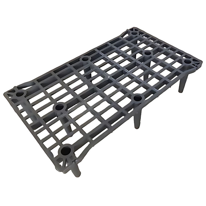 کفی تختخواب پلیمری دو نفره مدل پایه بلند سایز 160×200 سانتی متر