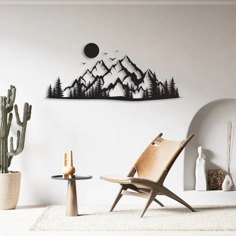 استیکر مدل  کوه کد C67 مجموعه 6 عددی