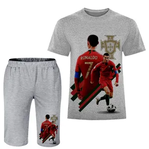 ست تی شرت و شلوارک مردانه مدل رونالدو A259