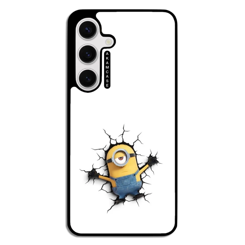 کاور آکام مدل AMC-WSGS24-MINIONS12 مناسب برای گوشی موبایل سامسونگ Galaxy S24