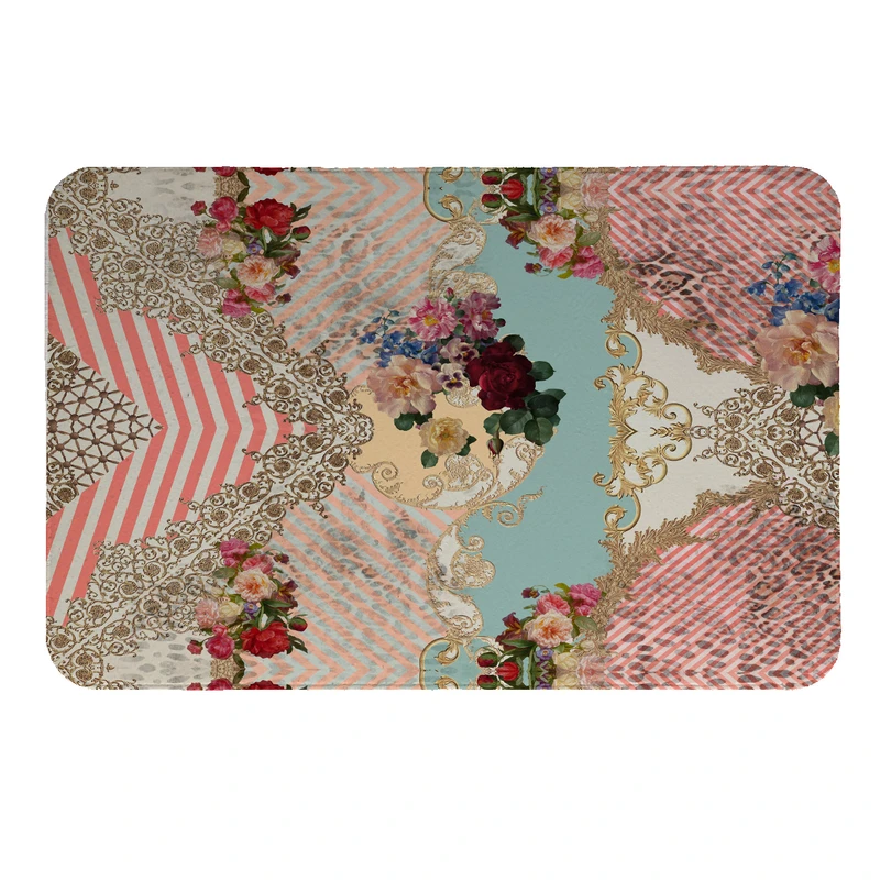  پادری طرح گل کد 5227 سایز 60 × 40 سانتی‌متر