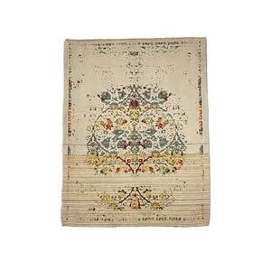 فرش دستبافت سه متری طرح وینتیج لچک ترنج