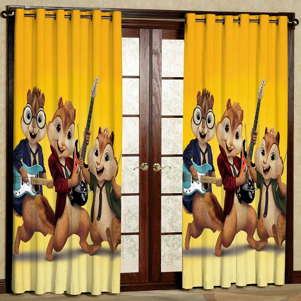 پرده پانچی مدل مخمل کد 6143 سایز 280x140 سانتی متر