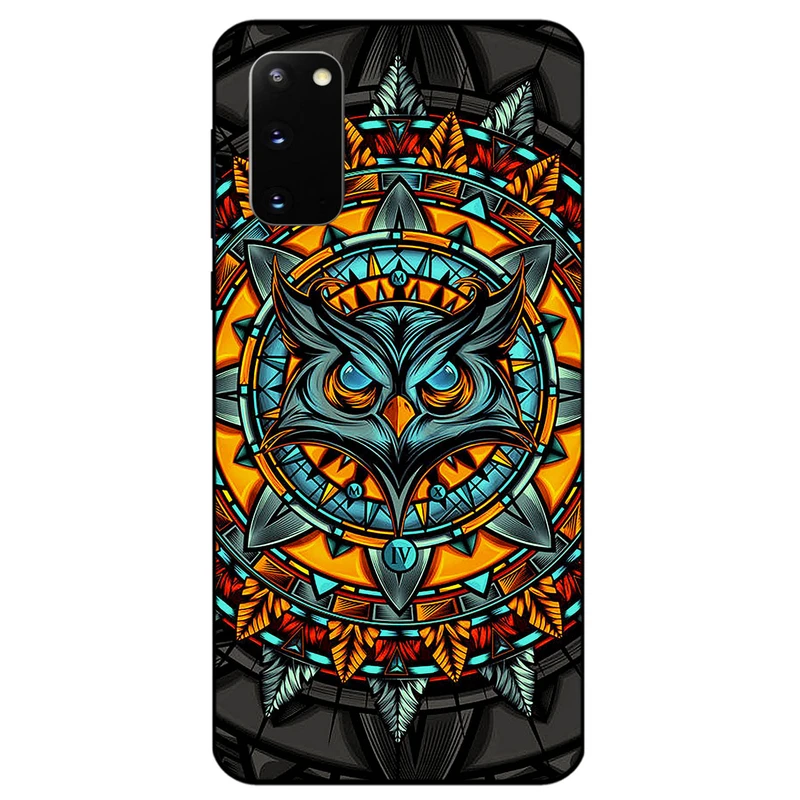 کاور مگافون طرح جغد مدل 1903 مناسب برای گوشی موبایل سامسونگ Galaxy S20         