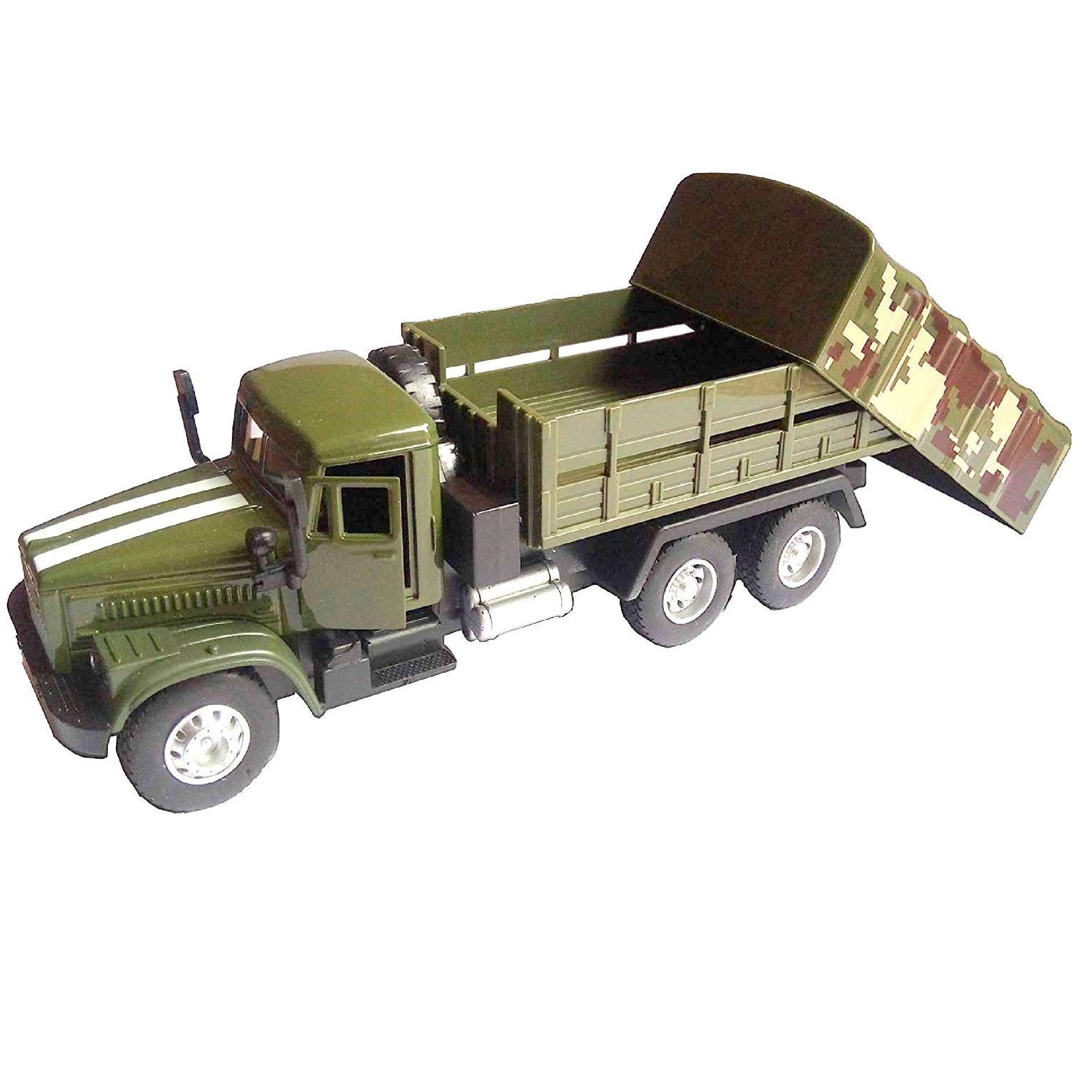 اسباب بازی مدل کامیون طرح  نظامی جنگی کد 2217