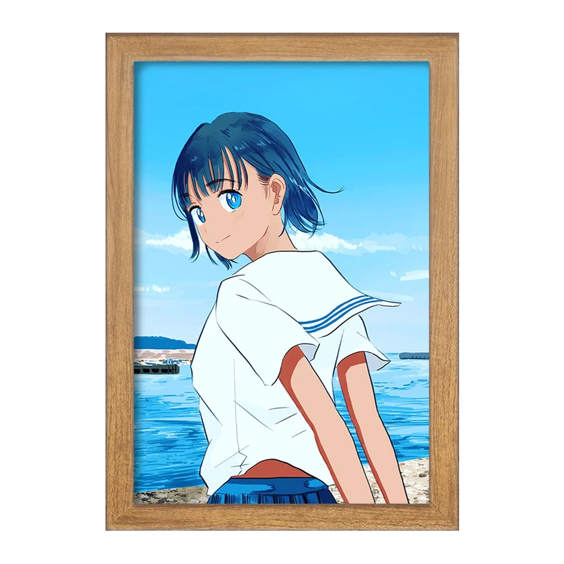 تابلو خندالو مدل میو انیمه سامر تایم رندرینگ SUMMER TIME RENDERING  کد 22273