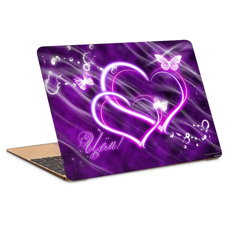 استیکر لپ تاپ طرح love heart 52کد c-486مناسب برای لپ تاپ 15.6 اینچ