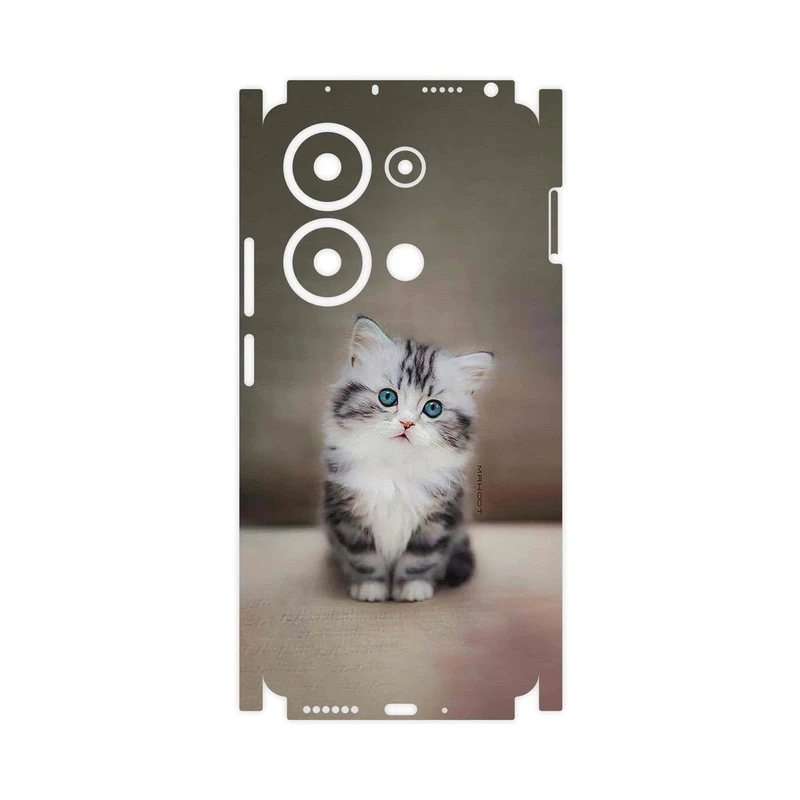 برچسب پوششی ماهوت مدل Cat_2-FullSkin مناسب برای گوشی موبایل شیائومی Poco M6 Pro 4G
