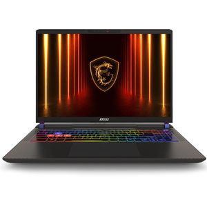 لپ تاپ 16 اینچی ام اس آی مدل Vector 16 HX AI A2XWHG-Core Ultra 7 255HX-RTX5070Ti 12GB-32GB DDR5 5600MHz-1TB SSD-QHD+ 240Hz-W به همراه کیف