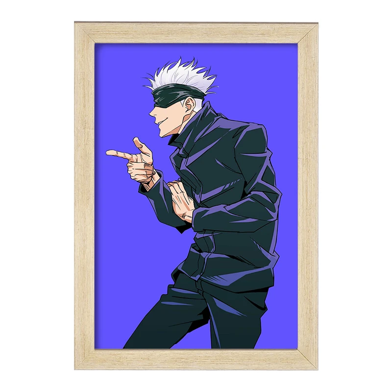 تابلو خندالو مدل گوجو ساتورو انیمه جوجوتسو کایزن کد F1572