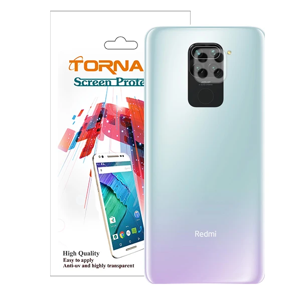 محافظ لنز دوربین مدل پرچسب TPU مناسب برای گوشی موبایل شیائومی Redmi Note 9