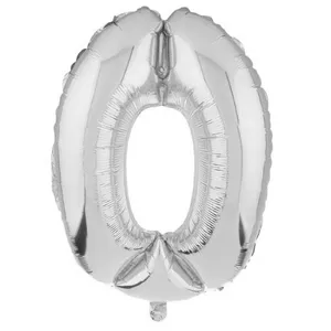 بادکنک فویلی سورتک مدل عدد صفر پلاس کد STFN04 