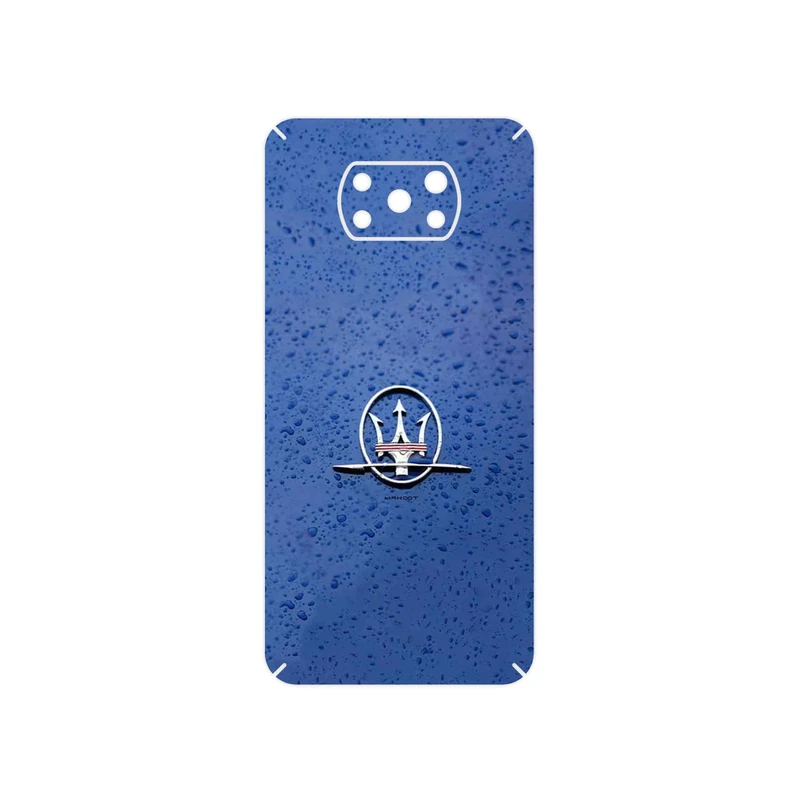 برچسب پوششی ماهوت مدل Maserati مناسب برای گوشی موبایل شیائومی Poco X3 Pro