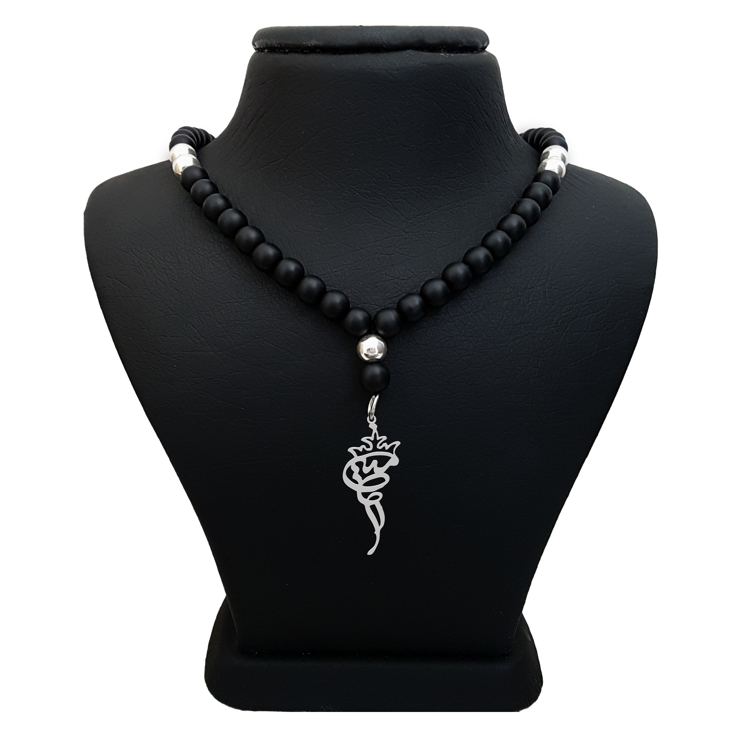 گردنبند نقره مردانه ترمه ۱ مدل امین کد ma 2168 گردنبند نقره مردانه ترمه ۱ مدل امین کد ma 2168