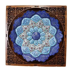 بشقاب مینا کاری کد 22d20n4