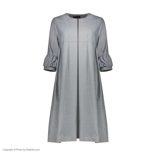 مانتو زنانه کد TT9902 رنگ طوسی