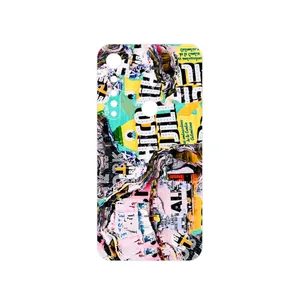 MAHOOT Collage of Teared Paper Cover Sticker for Motorola One Vision Plus