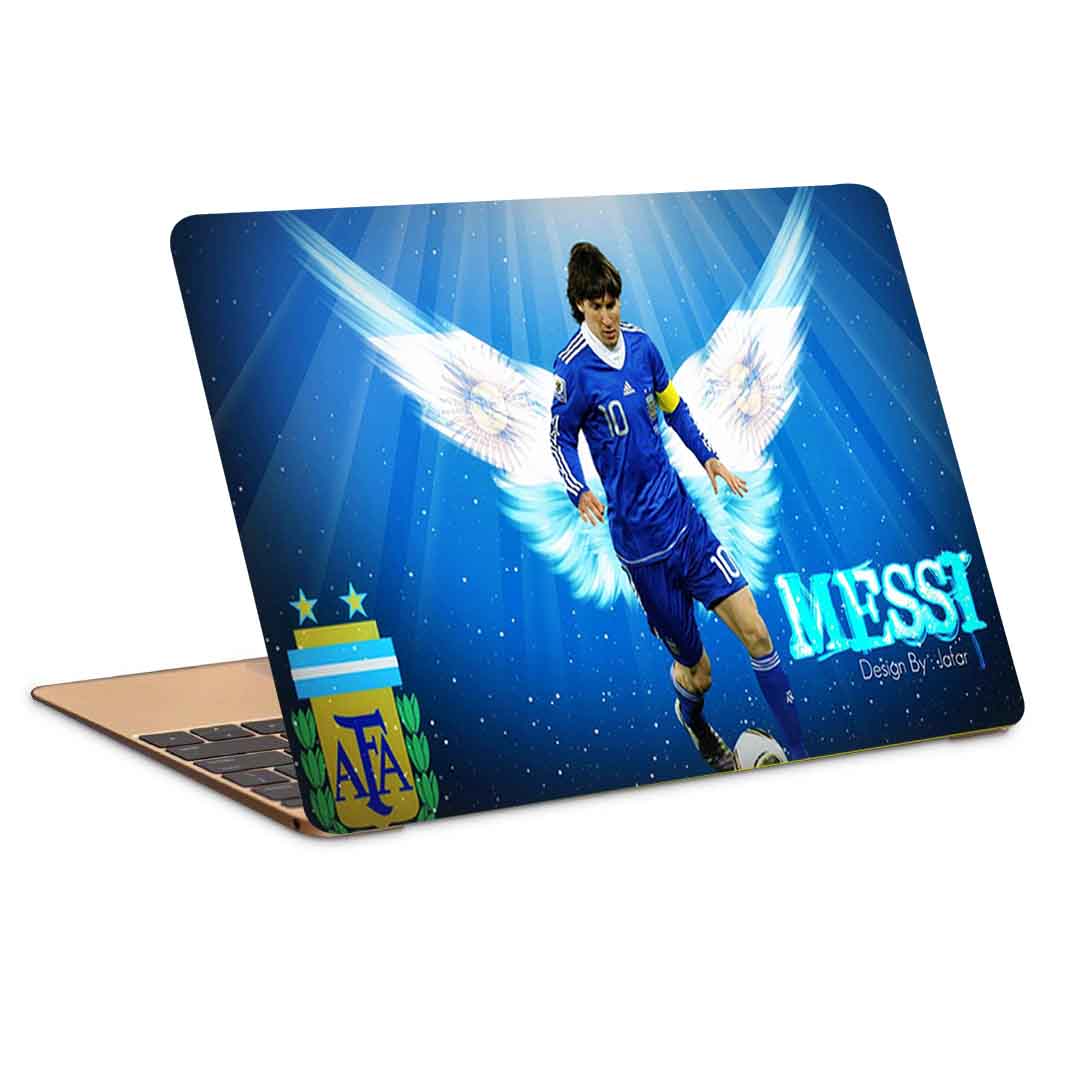 استیکر لپ تاپ طرح Lionel Messi Argentina  کد c-453مناسب برای لپ تاپ 15.6 اینچ