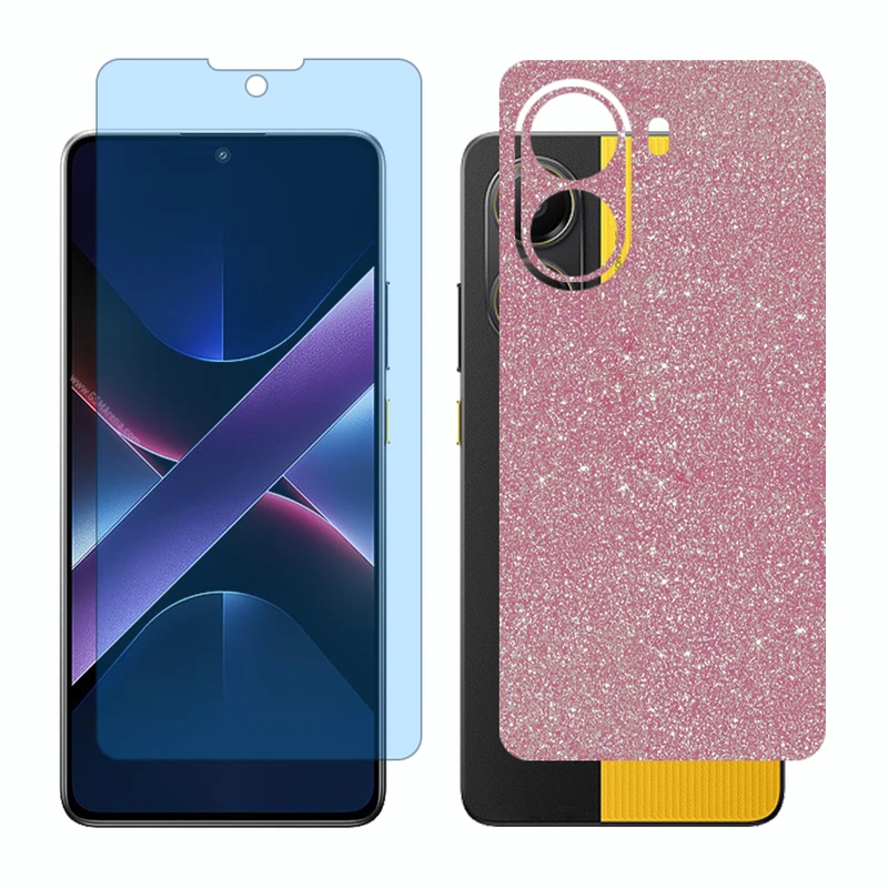 محافظ صفحه نمایش مات آنتی بلو گلس مدل Together مناسب برای گوشی موبایل شیائومی Poco X7 Pro به همراه برچسب پوششی پشت گوشی