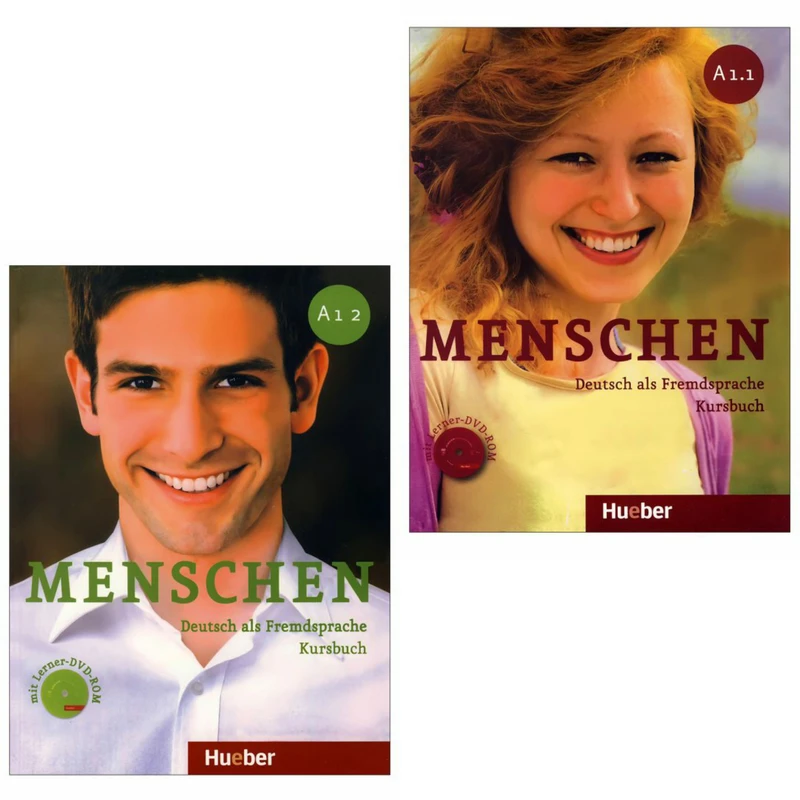 کتاب Menschen A1 Book Series اثر Sandra Evans انتشارات Max Hueber Verlag دوجلدی