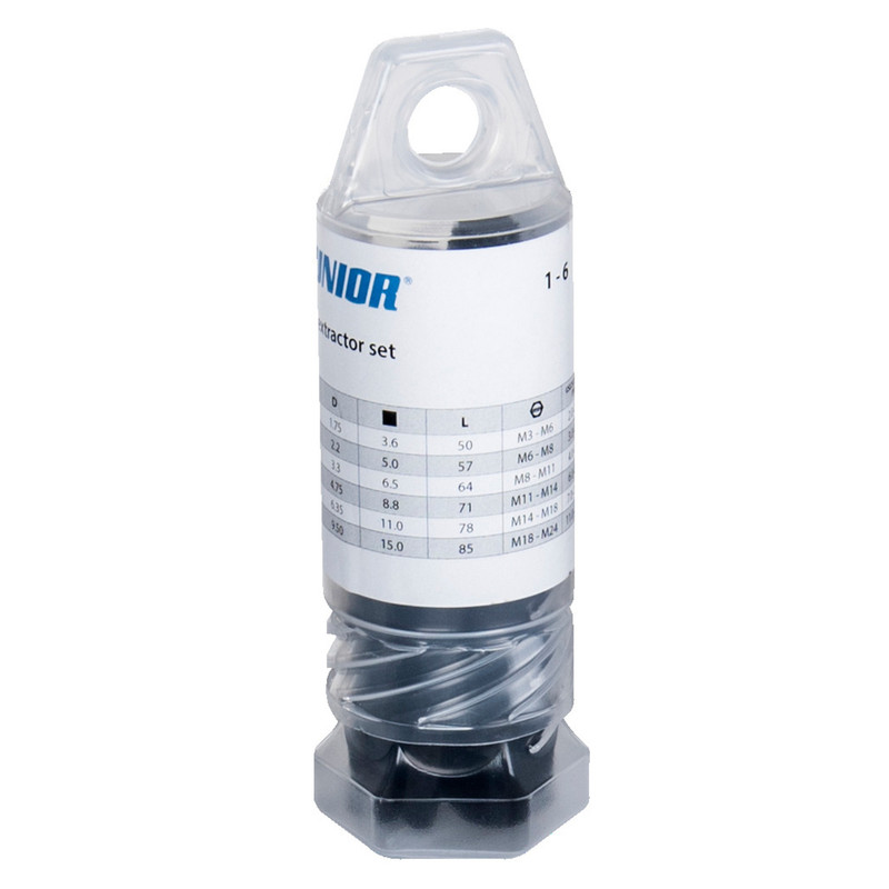 مته قلاویز چپ گرد یونیور مدل 778/4PB-6 مجموعه 6 عددی