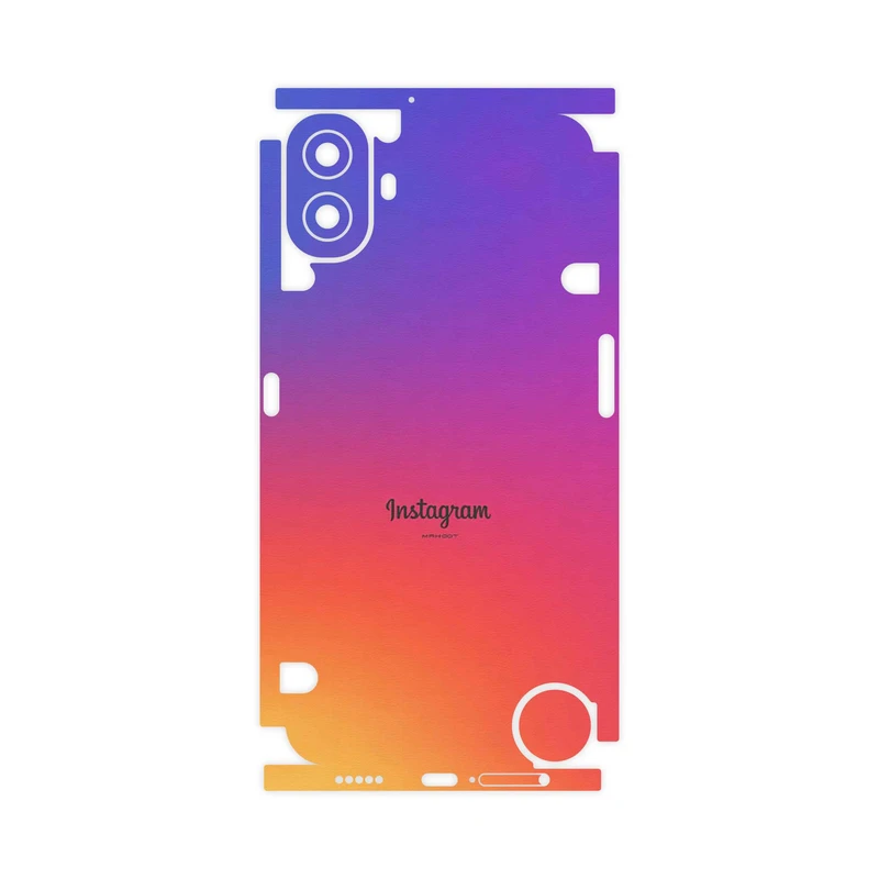 برچسب پوششی ماهوت مدل Instagram-FullSkin مناسب برای گوشی موبایل ناتینگ CMF Phone 1