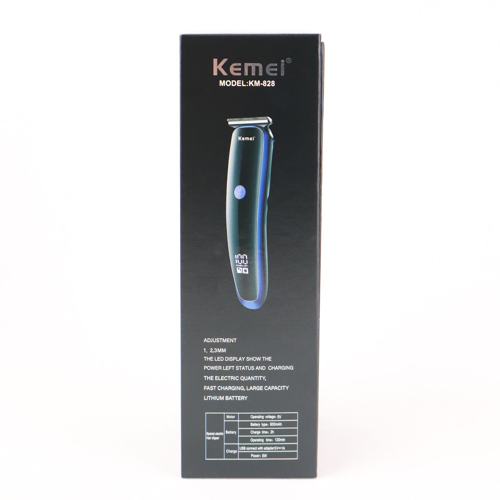 ماشین اصلاح موی صورت شارژی کیمی مدل KM-828 -  - 2