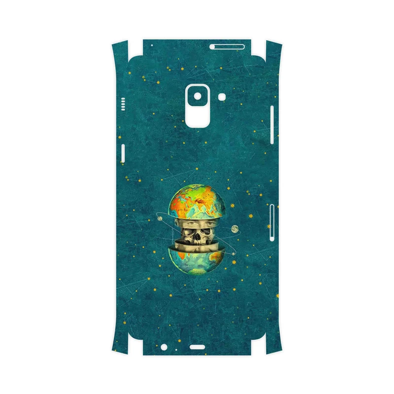 برچسب پوششی ماهوت مدل Collage of Earth Face-FullSkin مناسب برای گوشی موبایل سامسونگ Galaxy A8 Plus 2018