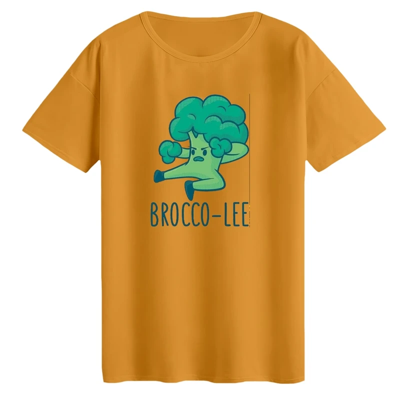 تی‌شرت لانگ آستین کوتاه زنانه مدل بروکلی