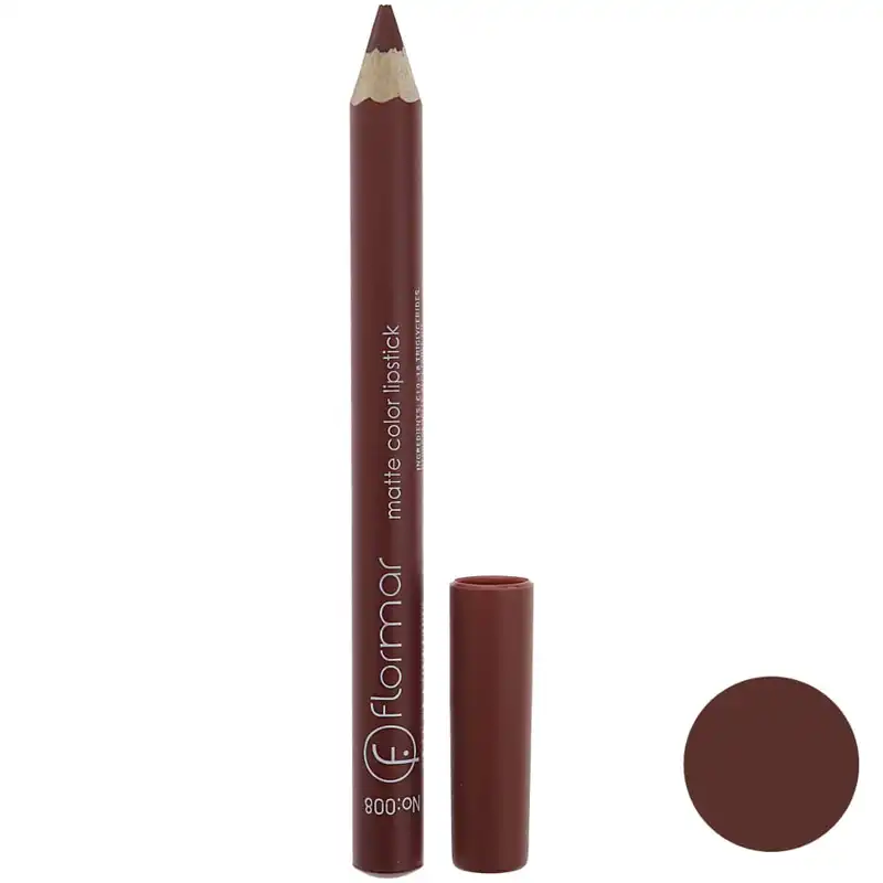 رژلب مدادی فلورمار شماره 8