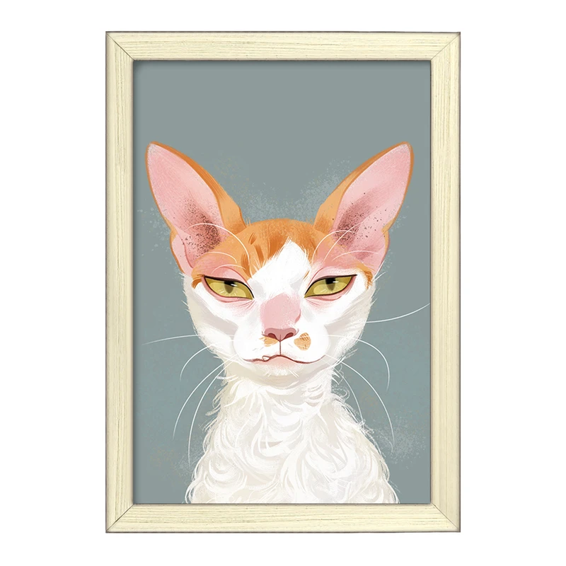 تابلو خندالو طرح گربه کد 28237