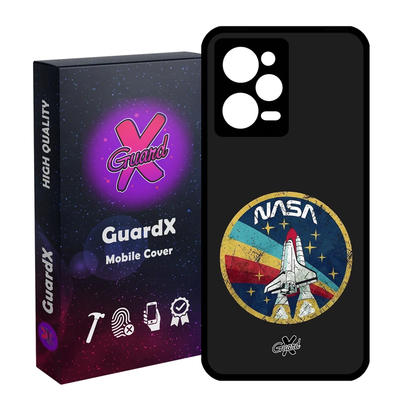 کاور گارد ایکس طرح Nasa مدل Glass10087 مناسب برای گوشی موبایل شیائومی Redmi Note 12 Pro 5G/Poco X5 Pro 5G/Note 12 Pro Pro speed