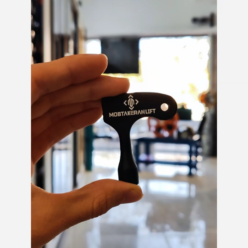 کلید درب آسانسور مدل Bmob-01 فلزی